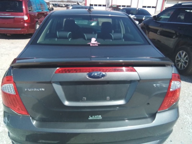 Trunk/Hatch/Tailgate With Spoiler Fits 10-12 FUSION 3457945