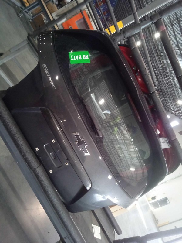 2018 Chevrolet Sonic Grey Deck Lid OEM Used 4DR HTBK 119K Miles