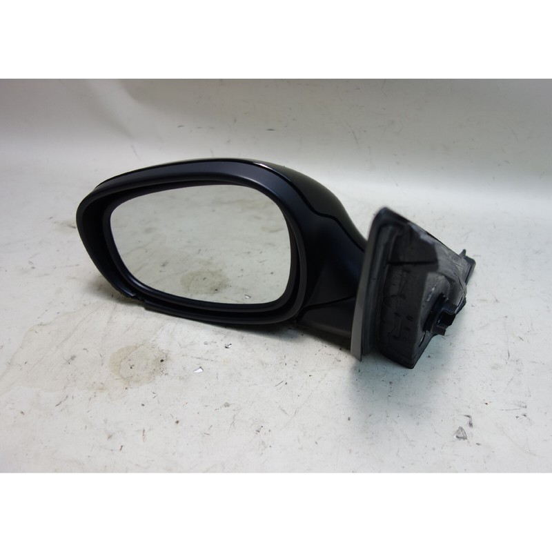 Damaged 2009-2011 BMW E90 E91 3-Series 4dr Left Out Power-Fold Side Mirror Black