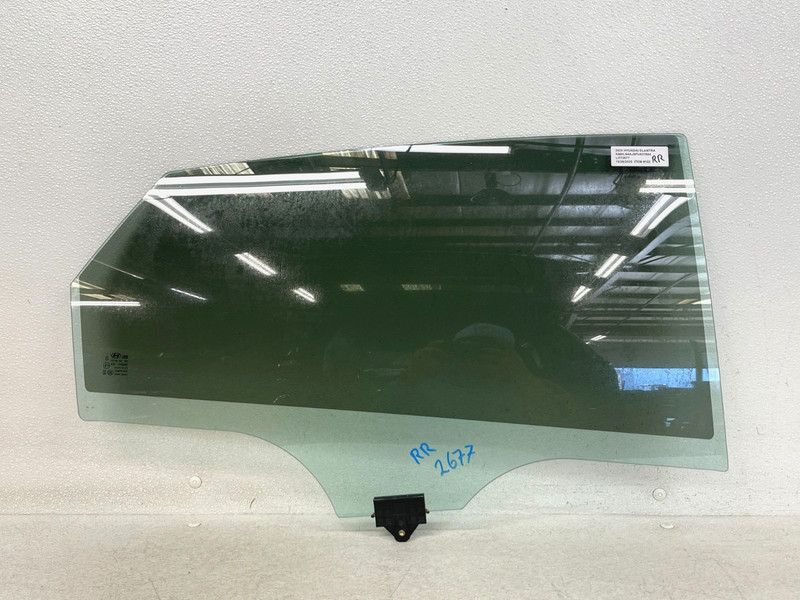 ⭐2021-2025 HYUNDAI ELANTRA REAR RIGHT PASS DOOR WINDOW GLASS TINT OEM LOT2677