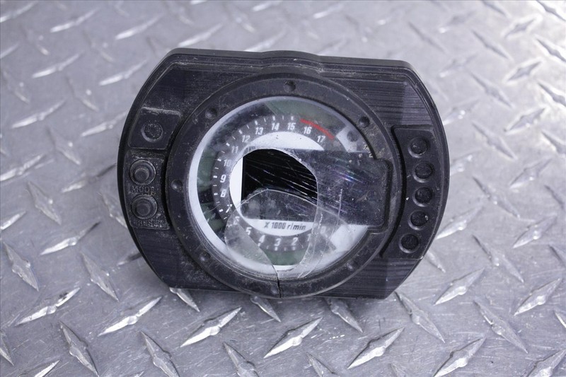 06 KAWASAKI ZX 6 R NINJA D SPEEDOMETER TACH GAUGE INDICATOR LIGHTS OEM ZX636