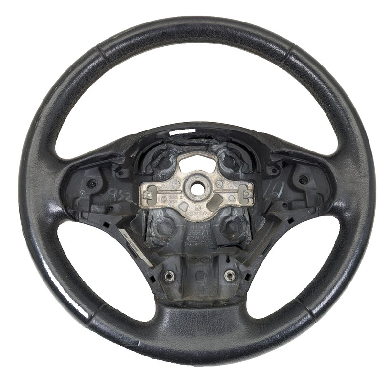 12-18 BMW 320i F30 3-Series OEM Leather Steering Wheel Black