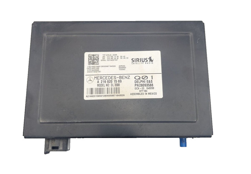 2008-2011 Mercedes S550 C300 C350 Sirius Satellite Radio Module Receiver OEM