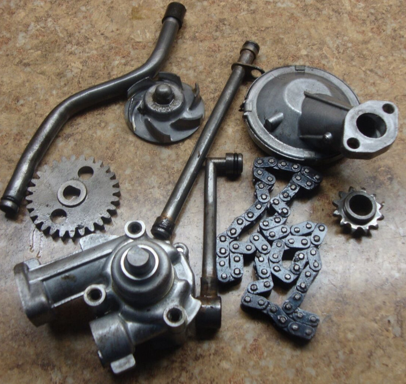 2003 Kawasaki Ninja EX500 EX 500 EX500D Engine Oil Pump Parts Screen Chain M3
