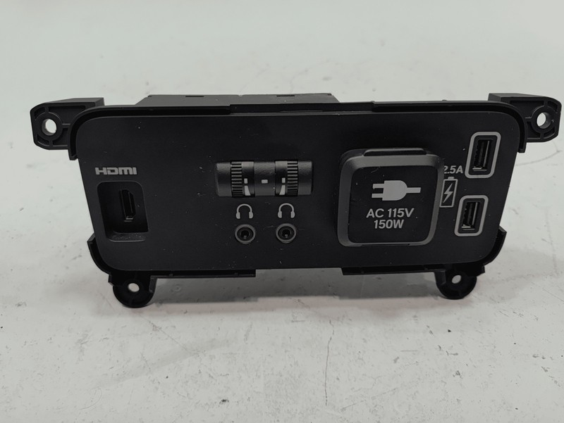 2019-2022 HONDA PILOT CENTER CONSOLE REAR MEDIA PANEL W/ POWER OUTLET OEM