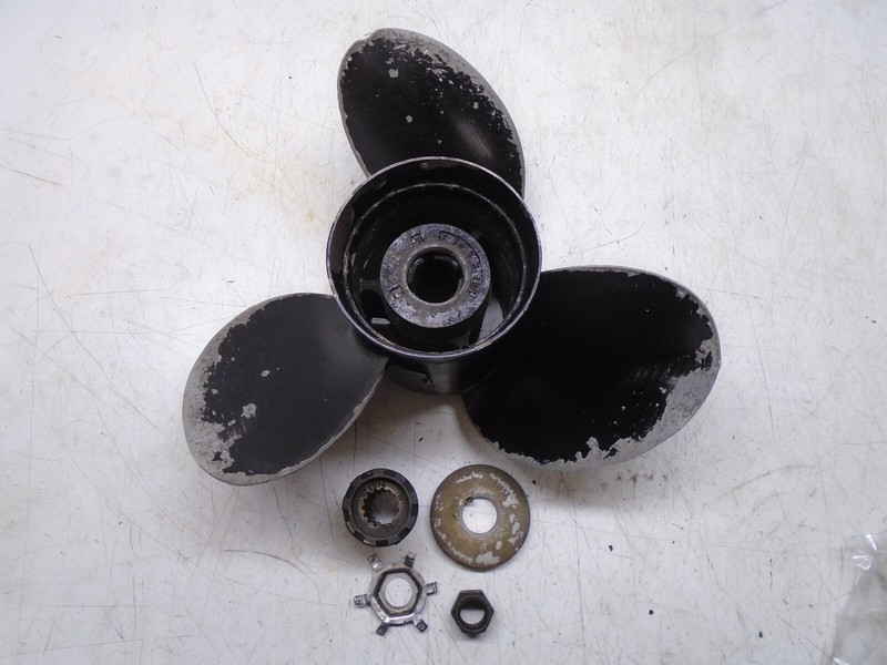 K3 Mercury Quicksilver Aluminum Propeller with hub kit 1916P1914.5 x 19P