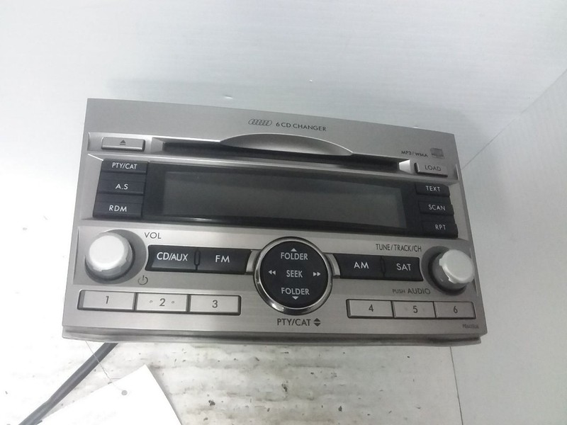 Radio Receiver AM FM 6 Disc CD Fits 10-12 LEGACY 86201AJ60A