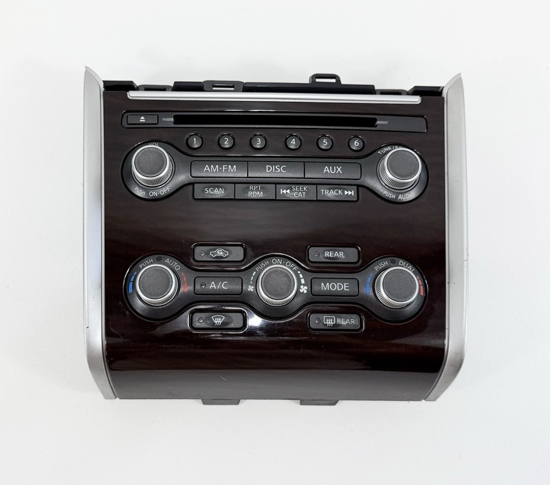 2013-2016 Nissan Pathfinder BOSE Radio HVAC Climate Control Panel OEM