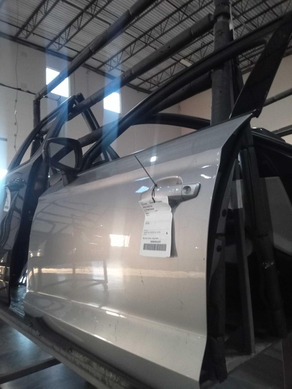 2015 Audi A3 Front Left Door L5L5 Florett Silver Metallic Used OEM Part