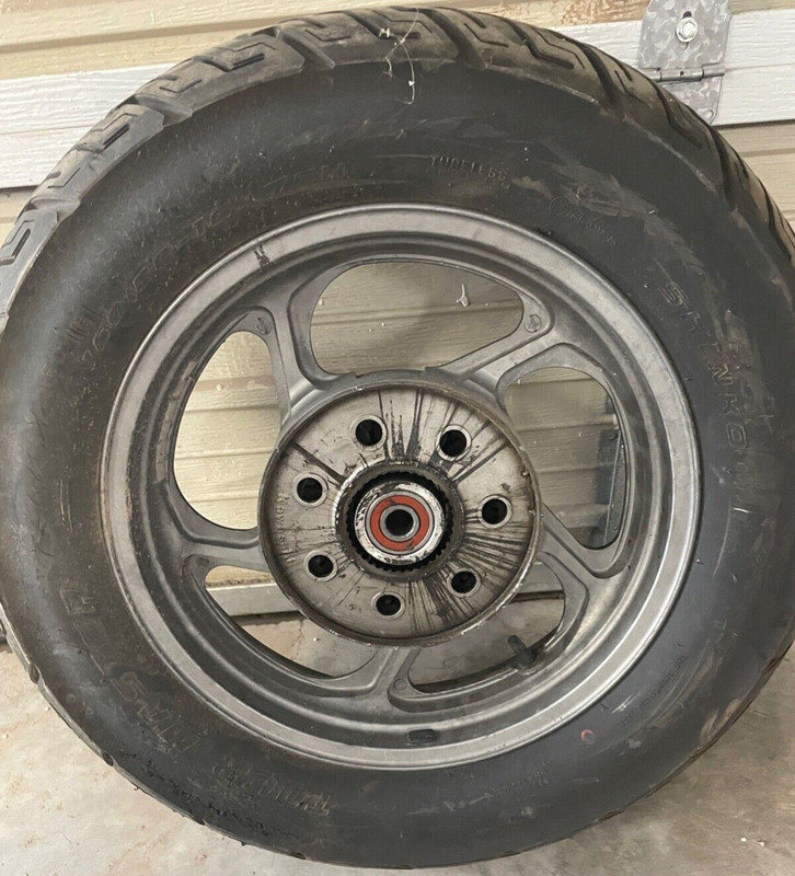 2001 Kawasaki ZG1000 ZG 1000 Concours Rear Wheel Rim Tire 160/80 R16 R 16" 2000