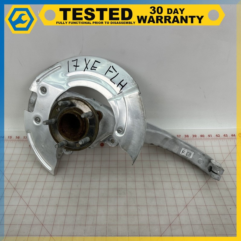17-19 JAGUAR XE FRONT LEFT DRIVER SIDE SPINDLE KNUCKLE W/ HUB OEM