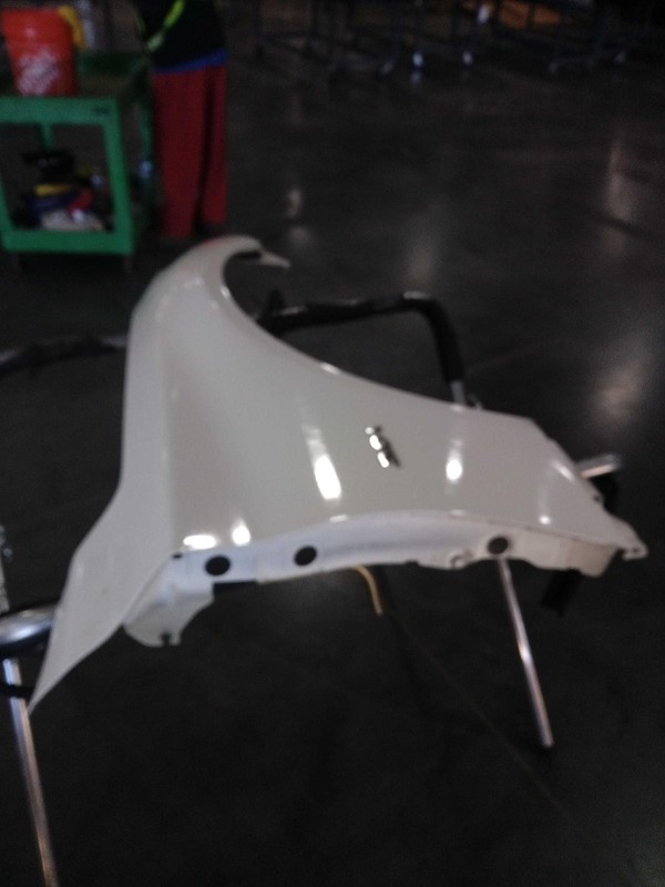 2018 INFINITI Q50 Right Fender White Light Scratches OEM Part 218139