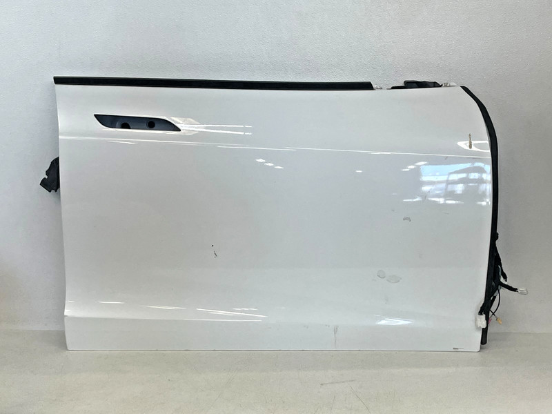 ⭐2012-2021 TESLA MODEL S FRONT RIGHT DOOR SHELL COVER PANEL WHITE ASY OEM LOT2TP