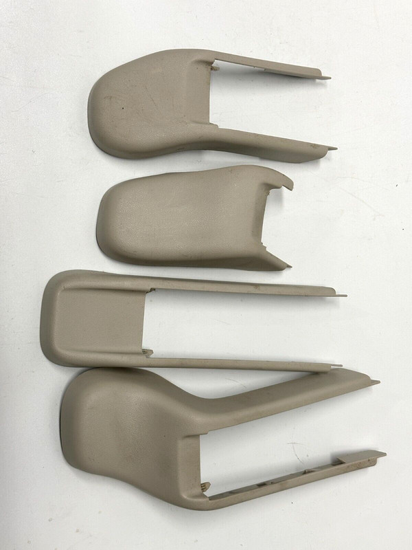 ✅ INFINITI Q50 2014-2020 FRONT LEFT SEAT TRACK FRAME END CAP COVER OEM SET OF 4