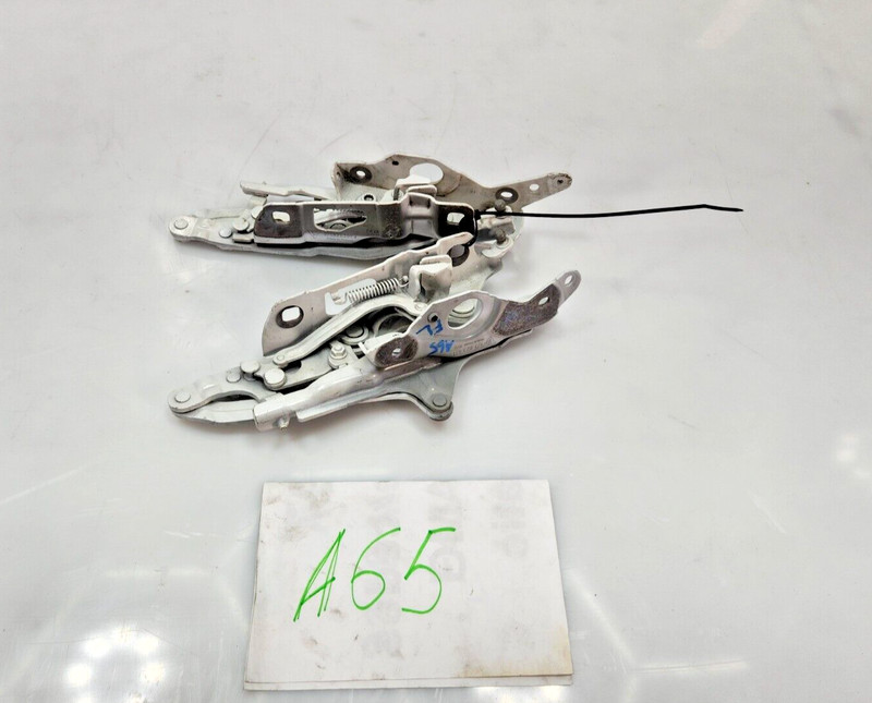✅ 17-21 OEM Porsche Panamera 971 Hood Front Bonnet Left Right Hinge Pair White