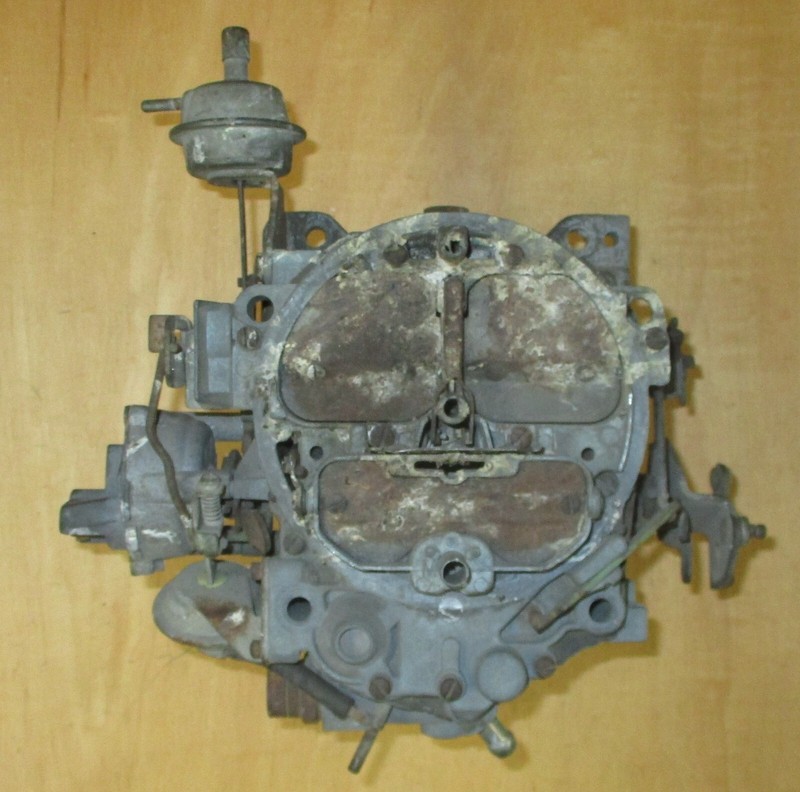 USED 4 BARREL ROCHESTER Q-JET CARBURETOR 17081524 3470 R4-M4ME 1981-86 CHEVY/GMC