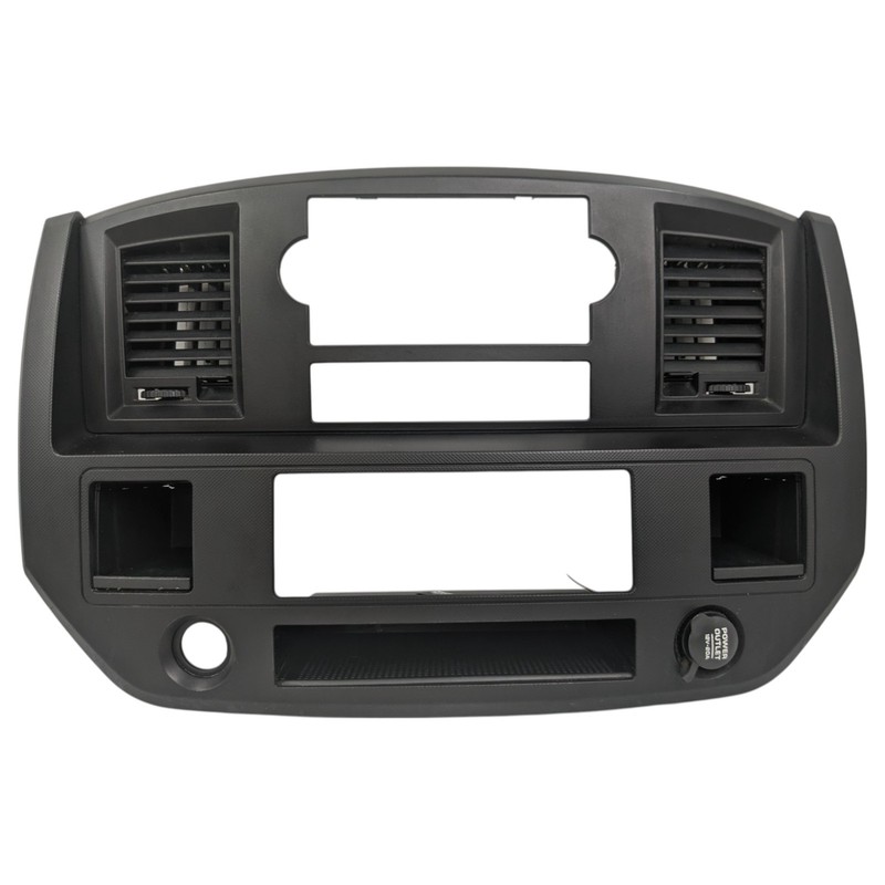 06-08 Dodge Ram Center Dashboard Radio Climate Control Bezel Center Panel OEM