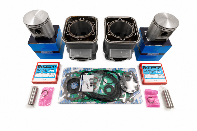REMAN 1995-2005 Sea-Doo 717/720 OEM .5mm over STD Cylinder Top End Kit (Grey)