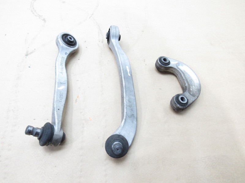 Bentley Continental GT 2012 6.0L W12 Front Left Control Arm Set 3 PCS 11-18 ;#3