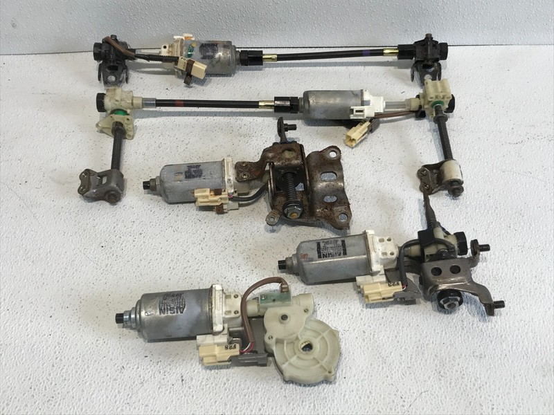 01-06 Lexus XF30 LS430 Front Left Driver Side Seat Adjuster Motor Set of 5 OEM