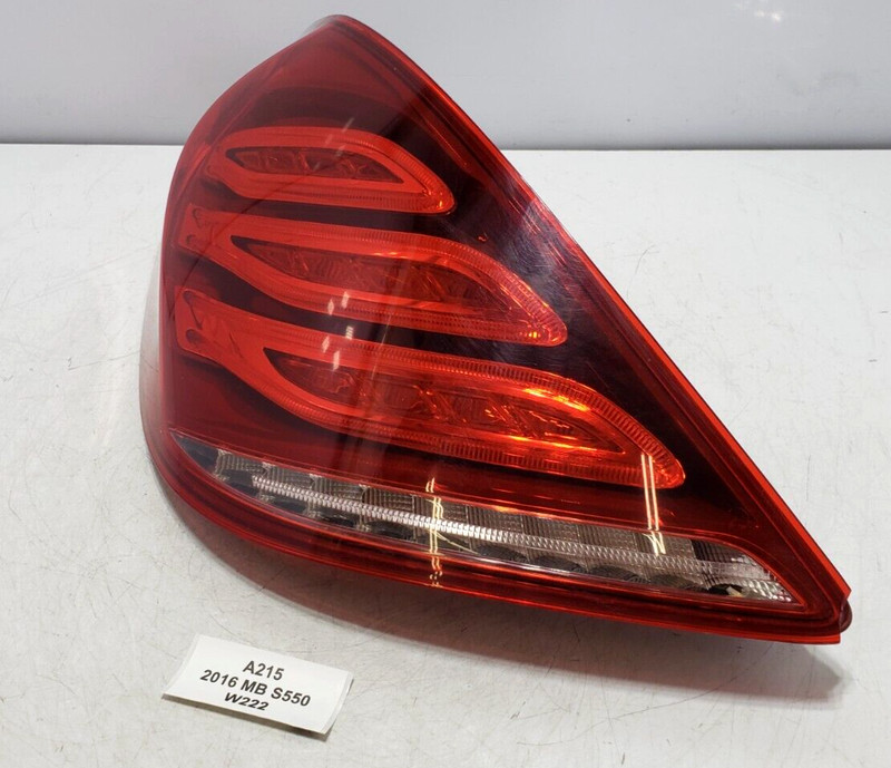 ✅ 14-17 OEM Mercedes W222 S550 S63 Rear Left Driver LED Outer Tail Light NOTE*
