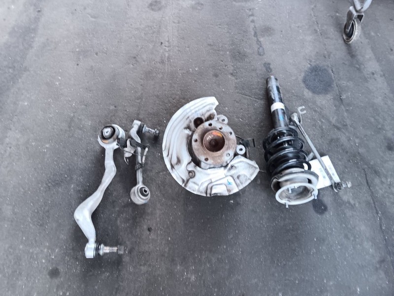 07-13 BMW E92 328i 128i 335i Left Front Suspension Spindle Knuckle RWD Set
