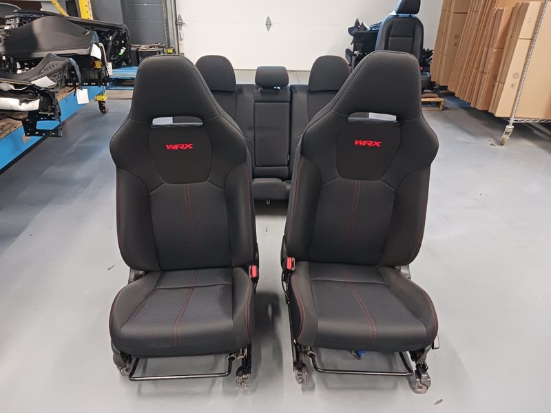 08-'14 SUBARU IMPREZA WRX complete manual cloth seat set OEM
