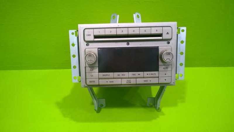 07 LINCOLN MKZ 3.5L AT FACTORY RADIO RECEIVER OEM 2427-4