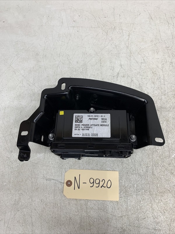 2012-2021 TESLA MODEL S LIFTGATE PARKING BRAKE AID CONTROL MODULE OEM 9920 B14