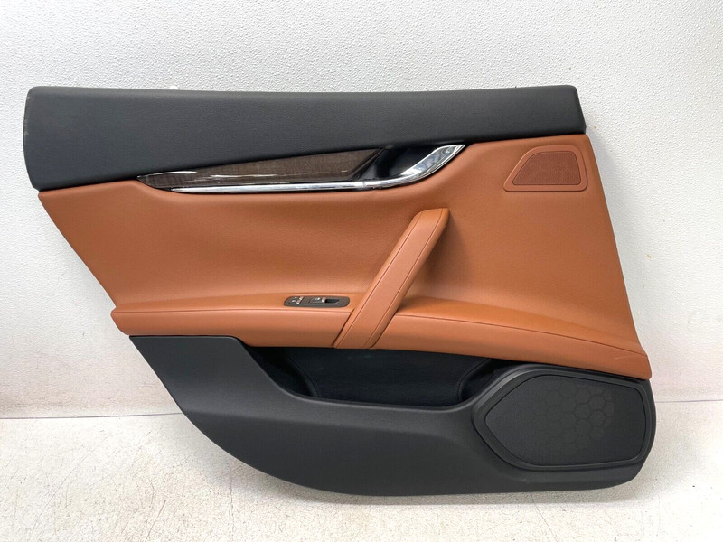 2014-2017 Maserati Quattroporte S Rear Left Driver Interior Door Panel 1359 OEM