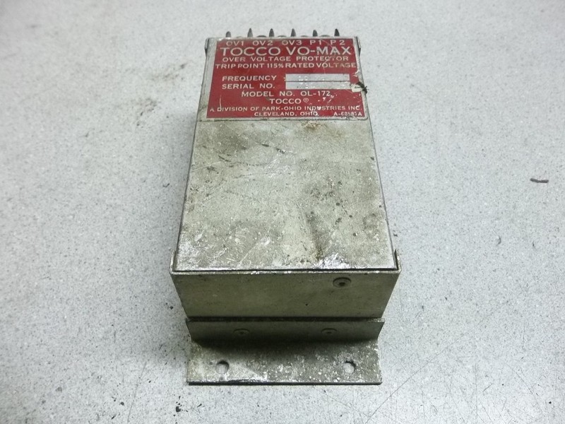 Tocco Vo-Max OL-172 Voltage Protector A-68587A A-69901 *FREE SHIPPING*