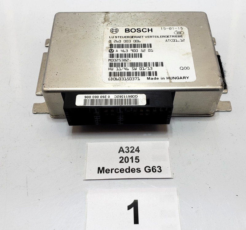 ✅ 2013-2018 OEM Mercedes W463 G63 AMG Transfer Case Transmission Control Module
