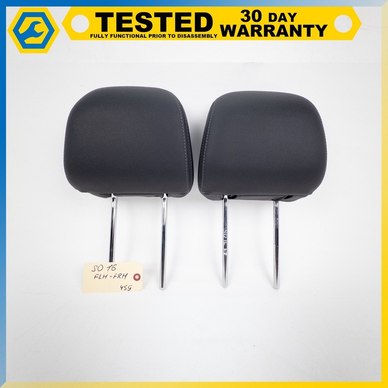 15-19 SUBARU OUTBACK LEGACY FRONT LEFT & RIGHT SIDE SEAT HEADREST SET OF 2 OEM