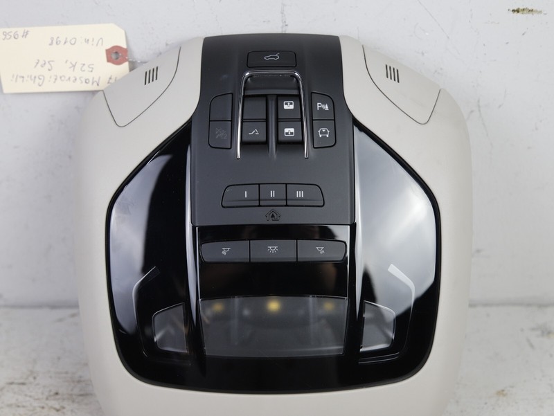 2017 Maserati Ghibli Interior Dome Light Cover Gray Set P/N 6701110350 OEM 52K