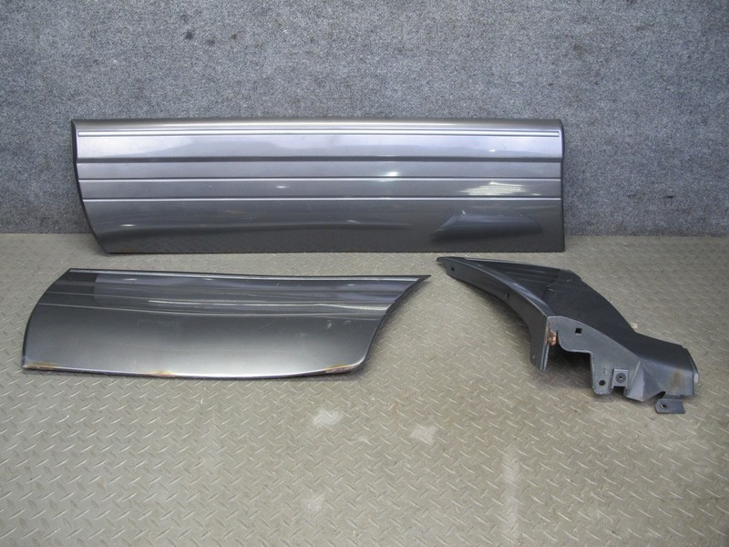 98-02 LEXUS LX470 LEFT FRONT & REAR DOOR FENDER LOWER TRIM MOLDING SET OF 3