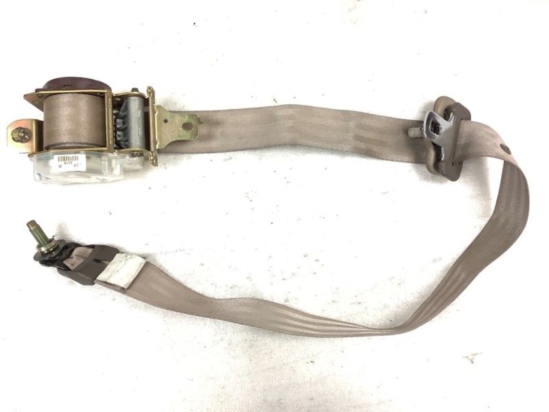 98 99 00 Accord 4DR Right R Side Front Seat Belt Beige Used OEM