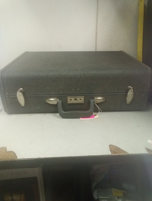 Vintage Samsonite Suitcase Gray
