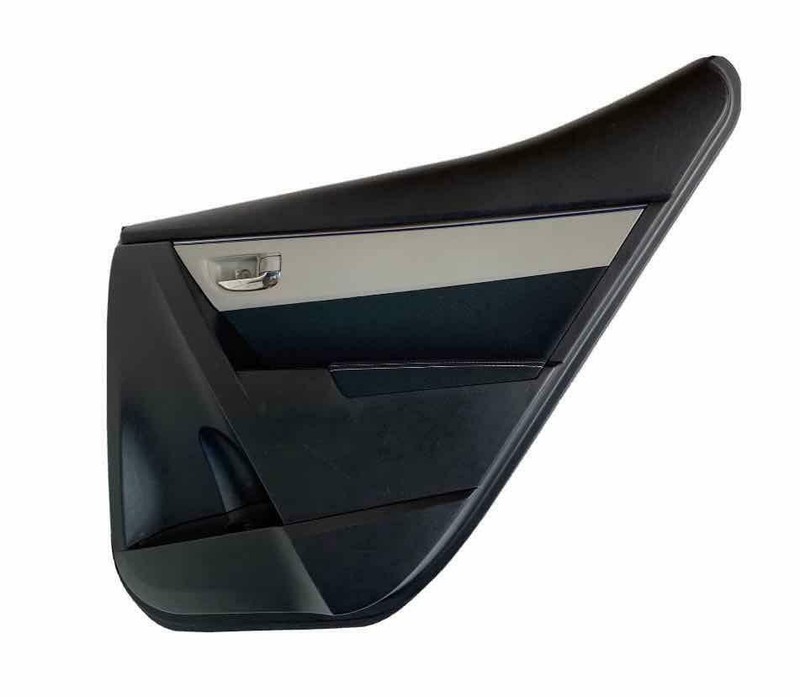 TOYOTA COROLLA DOOR PANEL TRIM 2014 2015 REAR RIGHT SIDE BLACK OEM 6763002R21C2