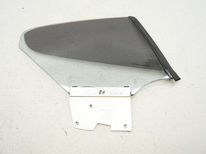2005 Bentley Continental GT Rear Passenger Quarter Glass Window Right RH 59k OEM