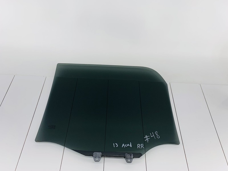 07-16 GMC ACADIA REAR RIGHT PASSENGER SIDE DOOR WINDOW GLASS OEM #48