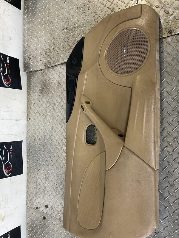 2001 - 2003 Mazda Miata Front Driver Left Door Panel Rough Oem Tested Beige.