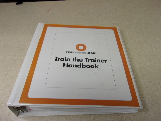 Risk Control 360: Train The Trainer Handbook with VHS Video Tape