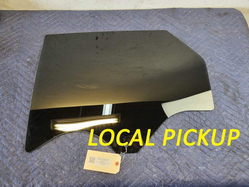 Used Oem Cadillac Left Driver Rear Door Window Glass for 2017-2025 XT5