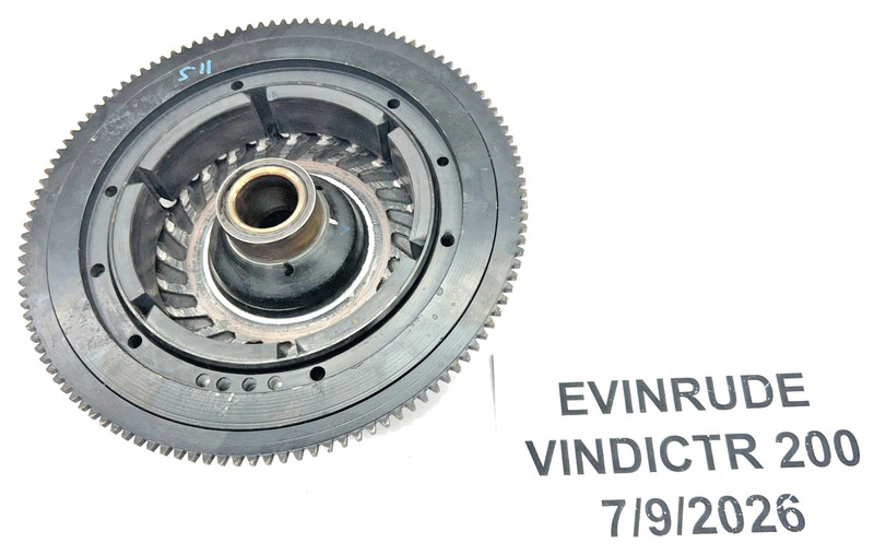1993-1998 Johnson Evinrude Outboard 200-225hp V6 Flywheel 583970 0583970 583968