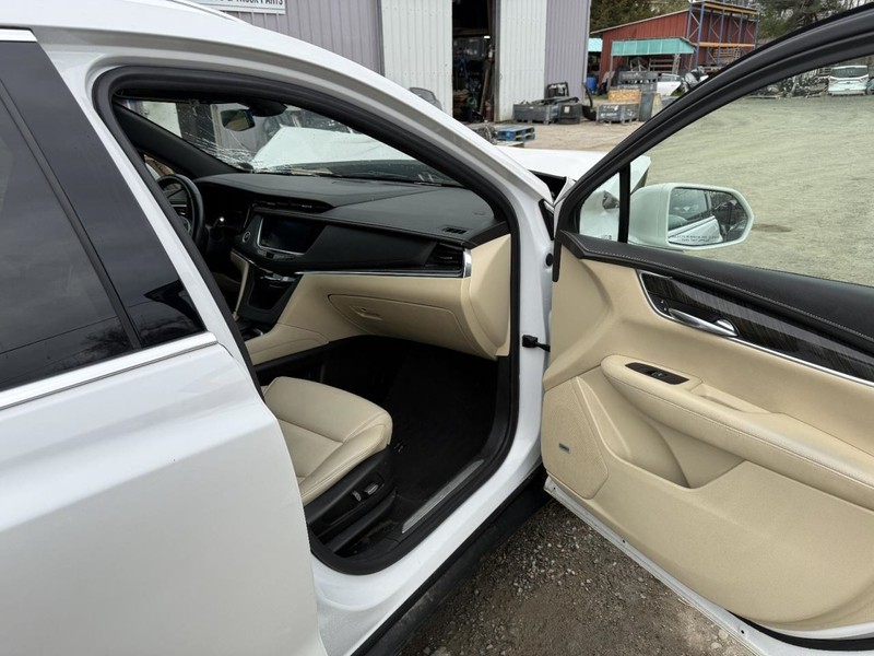 2017-2019 Cadillac XT5 Right Passenger Side A-Pillar White