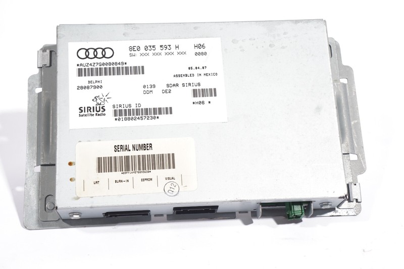 2004 - 2007 VOLKSWAGEN TOUAREG GENUINE SATELLITE RADIO CONTROL UNIT MODULE OEM