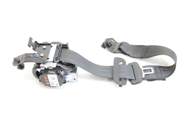 21-24 Ford Mustang MACH-E Black Driver Left Rear Seat Belt Retractor
