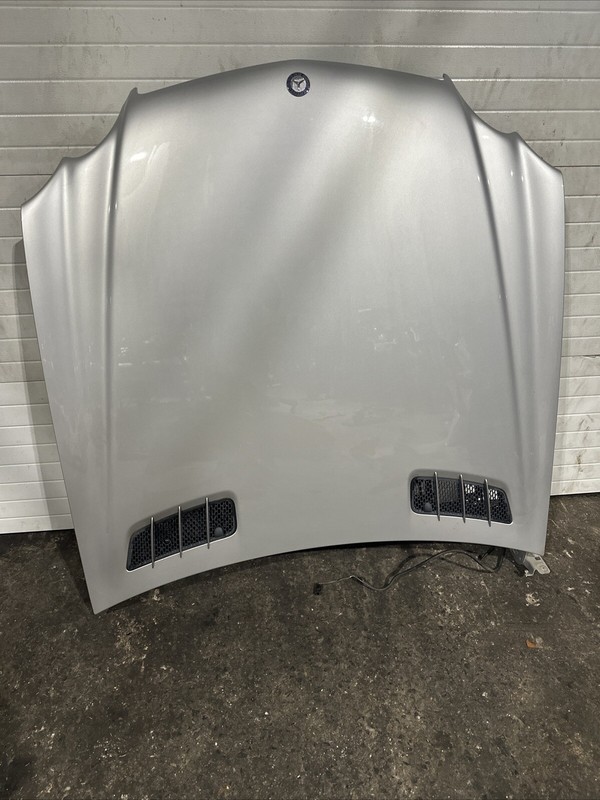 03-08 Mercedes R230 SL550 SL500 SL55 AMG Hood Cover Panel Assembly Silver OEM