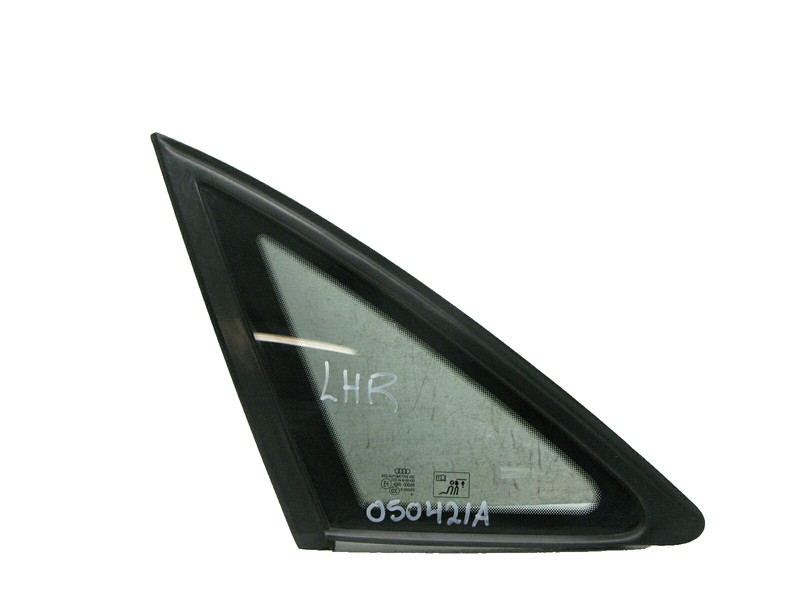 09-16 AUDI B8 A4 S4 RS4 SEDAN REAR LEFT DRIVER QUARTER WINDOW GLASS OEM 050421A