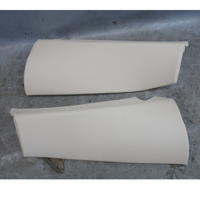 18-23 BMW G01 X3 F97 Rear Seat Back Side Bolster Trim Pair Oyster Leather OEM